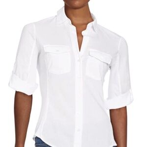 James Perse Contrast Panel Shirt